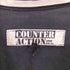 COUNTER ACTION ストライプ スナップボタン オープンカラー L/S シャツ メンズ import:M