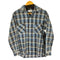 ペニーズ PENNEYS 60S L/S チェック 開襟 シャツ ボックス メンズ 14 1/2