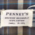 ペニーズ PENNEYS 60S L/S チェック 開襟 シャツ ボックス メンズ 14 1/2