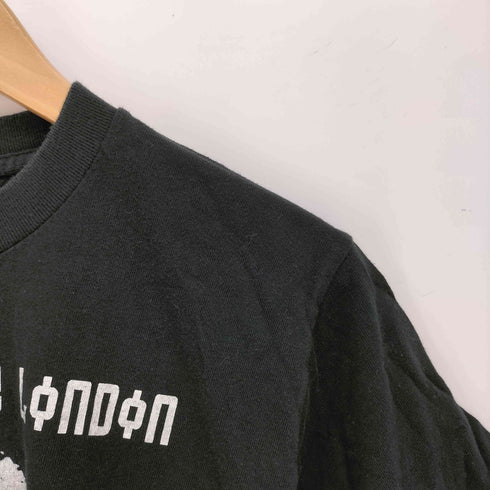 SEXY DYNAMITE LONDON スカル マシンガン Hasta la victoria siempre メッセージ プリント Tシャツ Y2K メンズ JPN:M