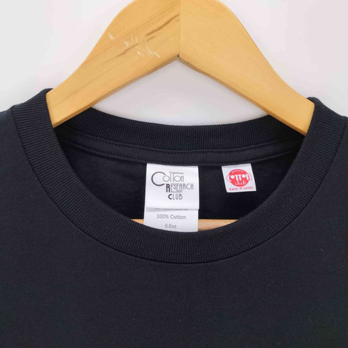 COTTON RESEARCH CLUB 日本製 6.6oz 無地 ブランク S/S Tシャツ メンズ XXL