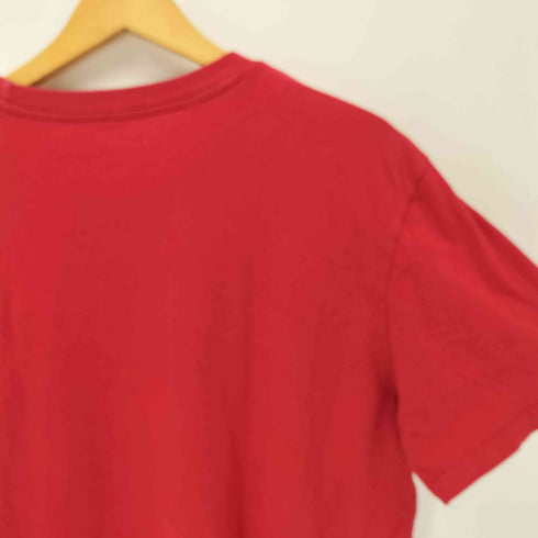 シングルステッチ フロントプリント クルーネックTシャツ メンズ JPN:L