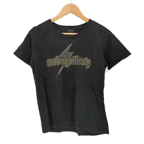 ルードギャラリー RUDE GALLERY イナズマ ロゴ クルーネック Tシャツ メンズ JPN:M