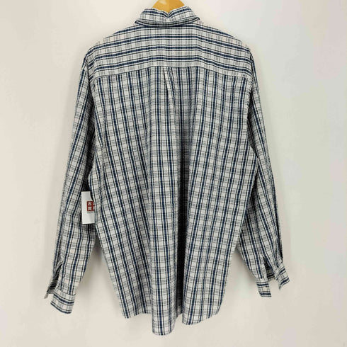 ステューシー Stussy 90s USA製 OLD 赤青タグ シアサッカーチェックシャツ メンズ XL