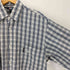 ステューシー Stussy 90s USA製 OLD 赤青タグ シアサッカーチェックシャツ メンズ XL