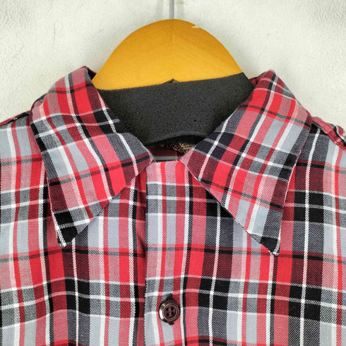 Jim Penney 60S L/S チェック 開襟 シャツ ボックス メンズ