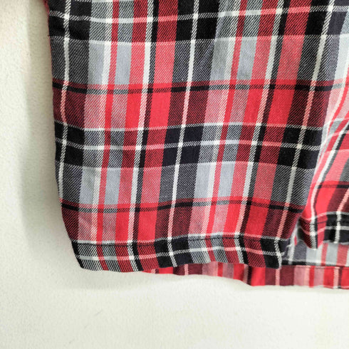 Jim Penney 60S L/S チェック 開襟 シャツ ボックス メンズ