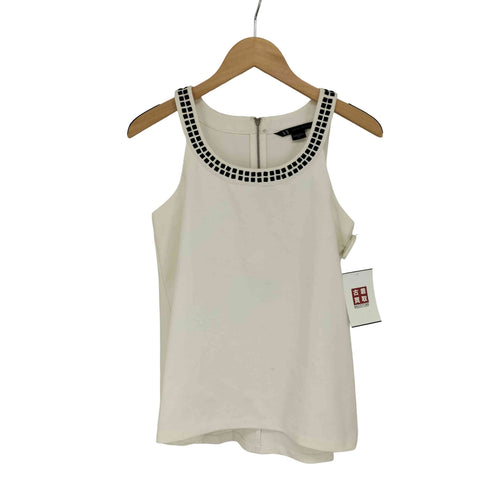 アルマーニエクスチェンジ ARMANI EXCHANGE ビジュー付きノースリーブブラウス レディース import:S