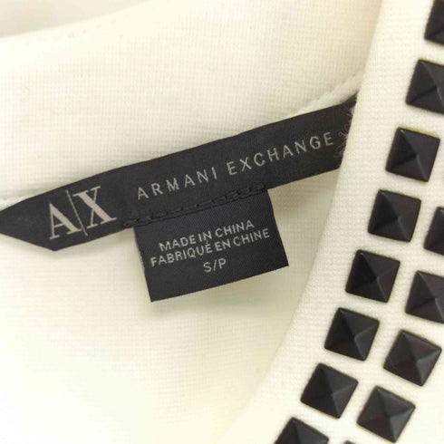 アルマーニエクスチェンジ ARMANI EXCHANGE ビジュー付きノースリーブブラウス レディース import:S