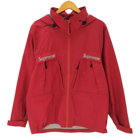 シュプリーム Supreme 17AW Taped Seam Jacket テープ シーム ナイロン マウンテン ジャケット 裾ドローコード メンズ import:S