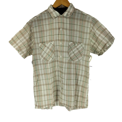 WASHINGTON DEE CEE 50S ボックス S/S チェック 開襟 シャツ メンズ 14 1/2