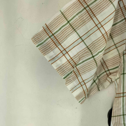 WASHINGTON DEE CEE 50S ボックス S/S チェック 開襟 シャツ メンズ 14 1/2