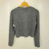 ザラ ZARA メタリック ニット スパンコール オープン カーディガン レディース import:S