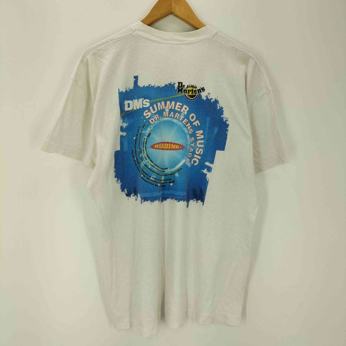 スクリーンスターズ SCREEN STARS 80-90S USA製 ボディ Dr. Martens 両面 プリント S/S Tシャツ 裾袖シングル メンズ import:XL