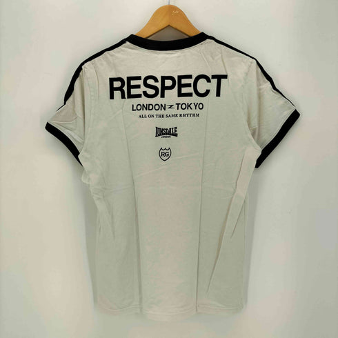 ロンズデール LONSDALE ロゴプリント リンガーTシャツ メンズ import:S