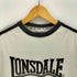 ロンズデール LONSDALE ロゴプリント リンガーTシャツ メンズ import:S