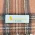 アクアスキュータム AQUASCUTUM フリンジチェック柄マフラー メンズ