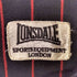 ロンズデール LONSDALE ストライプ ロゴ刺繍 ポロシャツ メンズ import:L