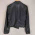 ギャップ Gap FAUX LTHR MOTO TRUE BLACK フェイクレザーダブルライダースジャケット レディース import:M