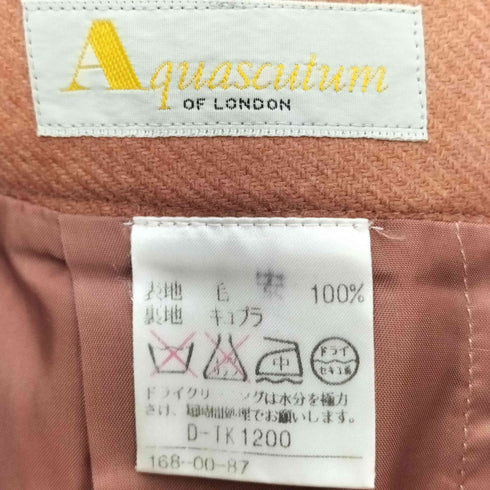 アクアスキュータム AQUASCUTUM ウールタイトスカート レディース 9