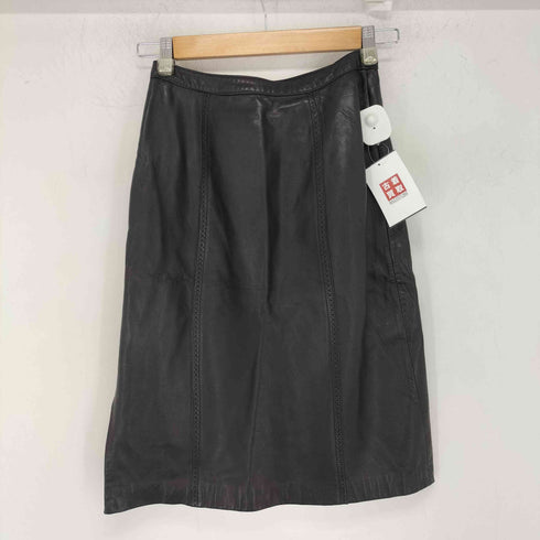 コムサデモード COMME CA DU MODE ラムレザースカート レディース JPN:M