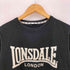 ロンズデール LONSDALE ロゴプリント 長袖 Tシャツ メンズ