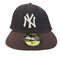 ニューエラ NEW ERA 90S 59FIFTY NY 6パネル ベースボール キャップ 茄子紺フェード メンズ 61.5CM