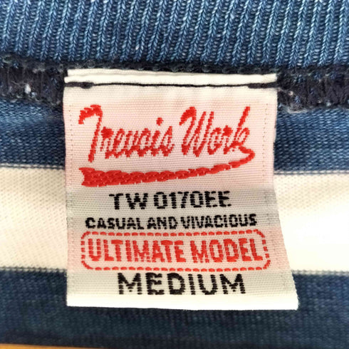 Trevois Work S/S ボーダー Tシャツ メンズ JPN:M