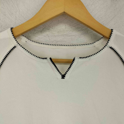 バルマン BALMAIN ロゴ刺繍5分袖カットソー レディース