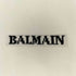 バルマン BALMAIN ロゴ刺繍5分袖カットソー レディース