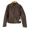 ザラ ZARA EMBOSSED FAUX LEATHER JACKET メンズ import:L