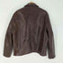 ザラ ZARA EMBOSSED FAUX LEATHER JACKET メンズ import:L