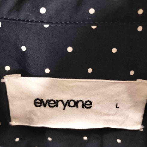 everyone 24SS DOT BUTTON DOWN SHIRT メンズ L
