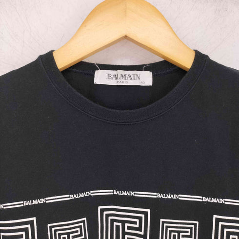 バルマン BALMAIN ロゴデザインプリント L/S Tシャツ レディース JPN:40
