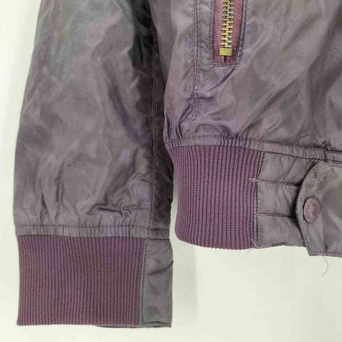 ロンズデール LONSDALE 裏地メッシュ ナイロン ライダースジャケット メンズ import:L