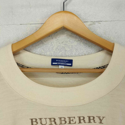バーバリーブルーレーベル BURBERRY BLUE LABEL ホースロゴ ニット カットソー Y2K レディース 38
