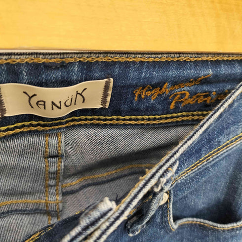 ヤヌーク YANUK high Waist PATRICIA ハイウエストデニムパンツ レディース 22
