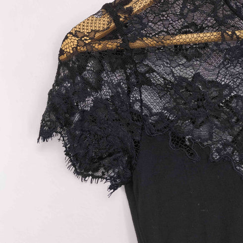 レッドヴァレンティノ RED VALENTINO レース切替ワンピース レディース JPN:40