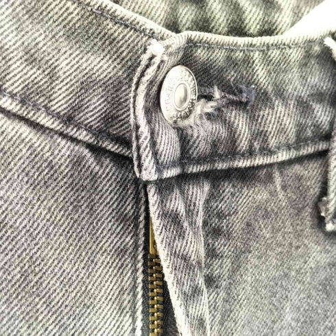 リーバイス Levis 96年製造 505 REGULAR FIT STRAIGHT LEG ジップフライブラックデニムパンツ メンズ 34