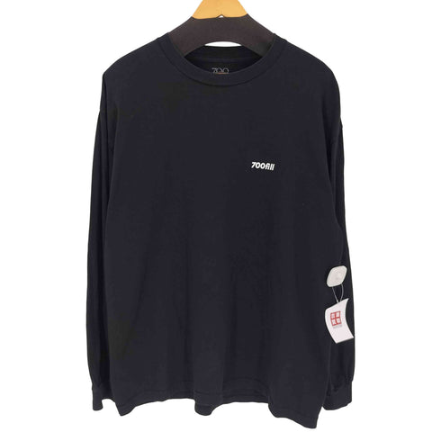 700fill ロゴワンポイントプリント ロングスリーブTシャツ メンズ XL