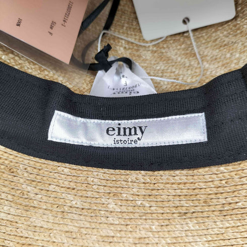 エイミーイストワール eimy istoire サテンリボンハット レディース FREE