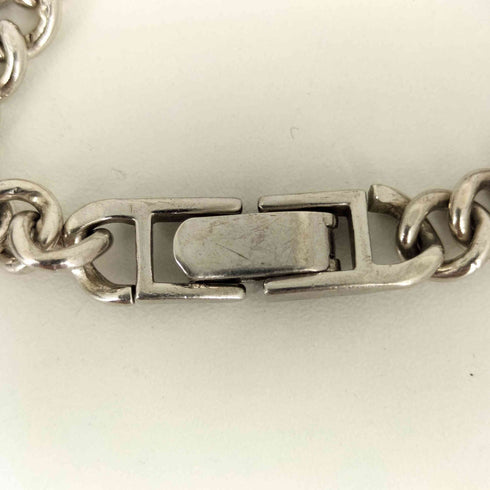 Silver 925 色石 チェーンブレスレット レディース