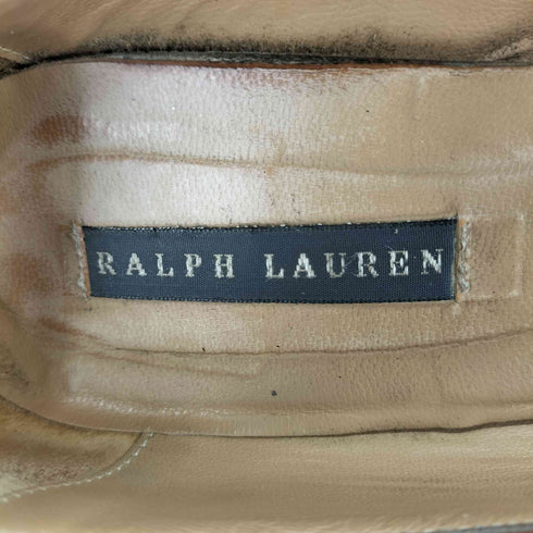 ラルフローレン RALPH LAUREN レザー ポインテッドトゥ ヒール レディース US:7