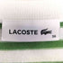 ラコステ LACOSTE UVカット 吸水速乾 ウォッシャブル COOLMAX クールマックス ボーダーニット半袖Tシャツ レディース JPN:36
