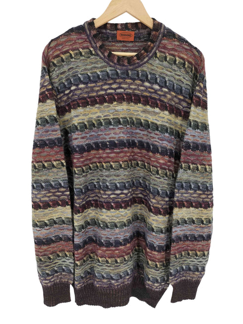 ミッソーニ MISSONI イタリア製 3D ニット メンズ