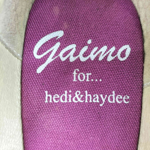ガイモ GAIMO Gaimo ウェッジソール パンプス レディース JPN:37