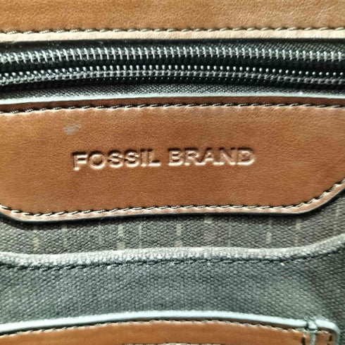 fossil brand レザー バックパック メンズ