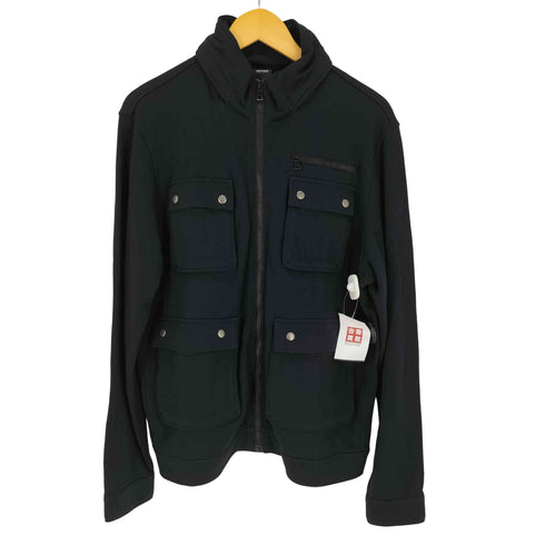 ヒューゴボス HUGO BOSS タクティカルポケット ミリタリー スウェットジャケット メンズ L