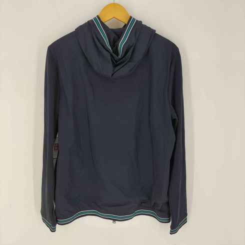ヒューゴボス HUGO BOSS SLIM FIT ナイロン切替 フーデッドジャケット メンズ L