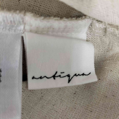 アンティカ antiqua 育てるリネン フレアスカート レディース ONE SIZE